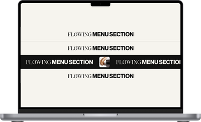 Flowing Menu