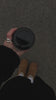 Hand holding coffee cup