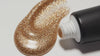 Sparkly Gold Cosmetic cream and tube